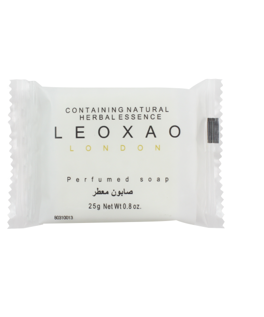 Leoxao luxury soap 25 gr white