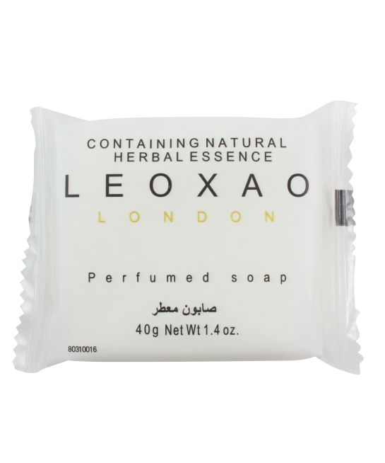 Leoxao luxury soap 40 gr white