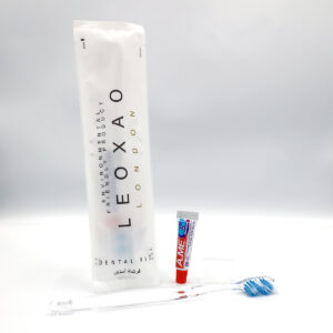 طقم العنايه بالأسنان مع معجون اسنان 6 جرام ليكساو الأبيض